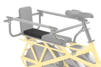 Tern TERN Clubhouse Seat Pad, einzelnes Sitzkissen