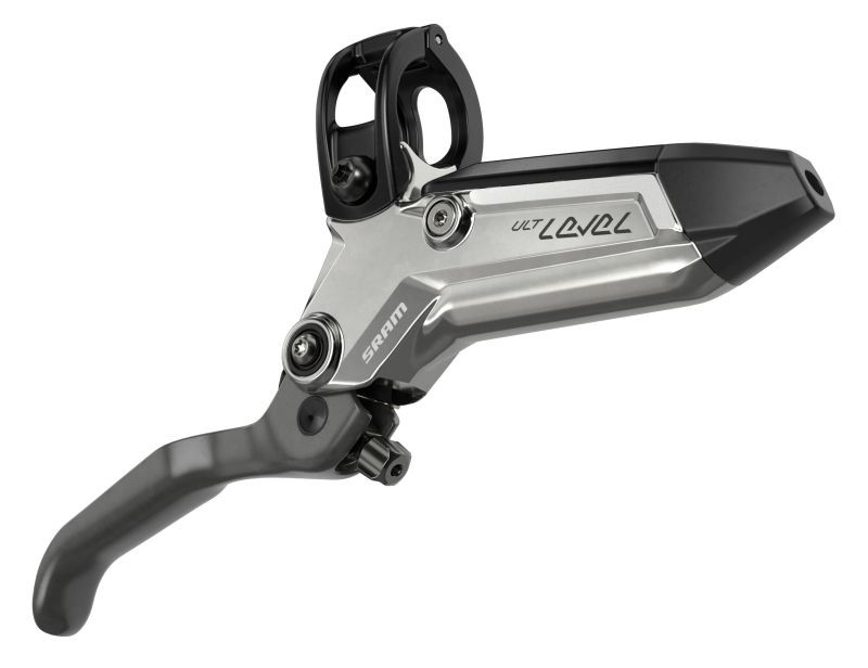 SRAM Lever assembly - Carbon, Silver anodized