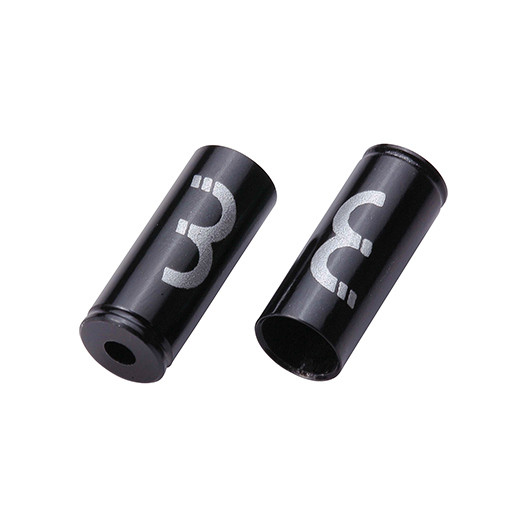 BBB BBB Anschlaghülsen Alu 5mm schwarz 100 Stk.