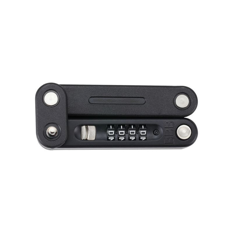 BBB BBB Faltschloss CodeFold mit Halter schwarz