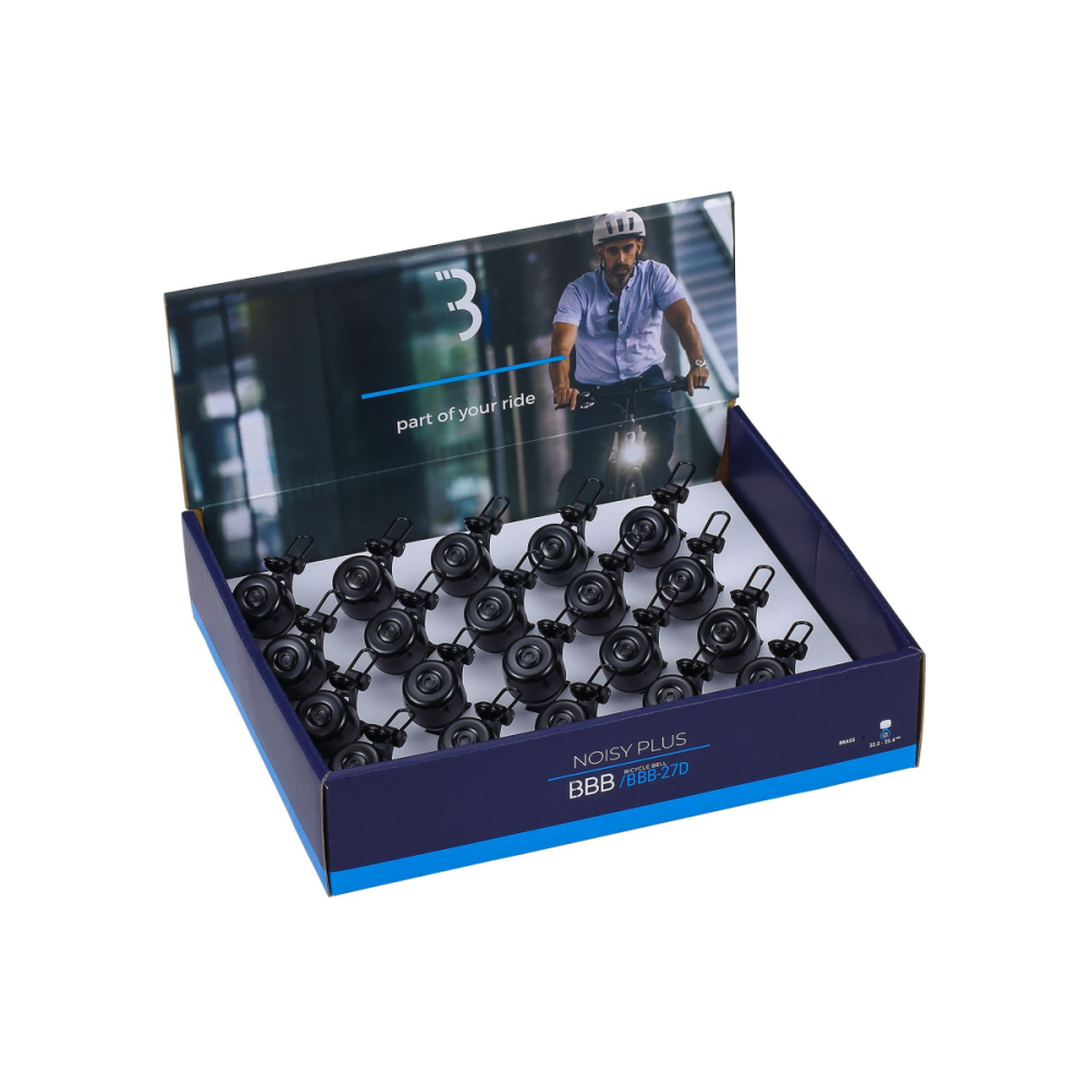 BBB BBB Glocke Noisy Plus Messing schwarz