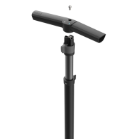 BBB BBB Standpumpe AirSwitch schwarz, Alu/Stahl