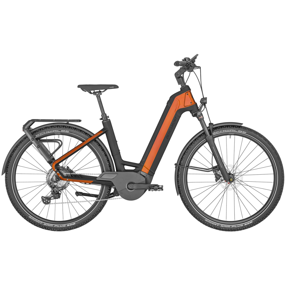 Bergamont E-Ville SUV Tour, shiny dirty orange, 50