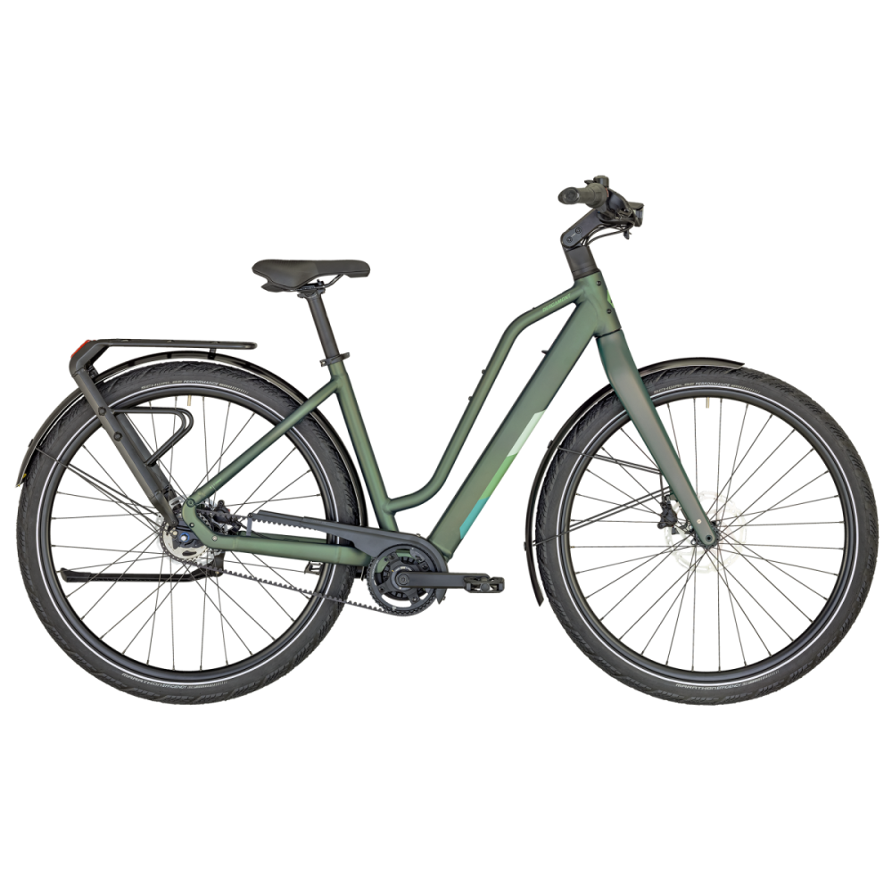 Bergamont E-Vitess Expert Amsterdam, matt khaki green, 56