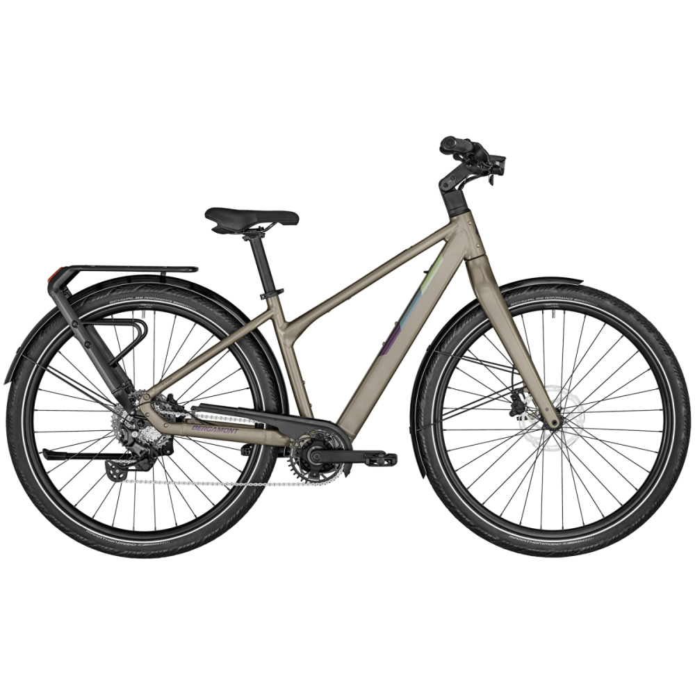 Bergamont E-Vitess Sport Lady, shiny taupe brown, 56