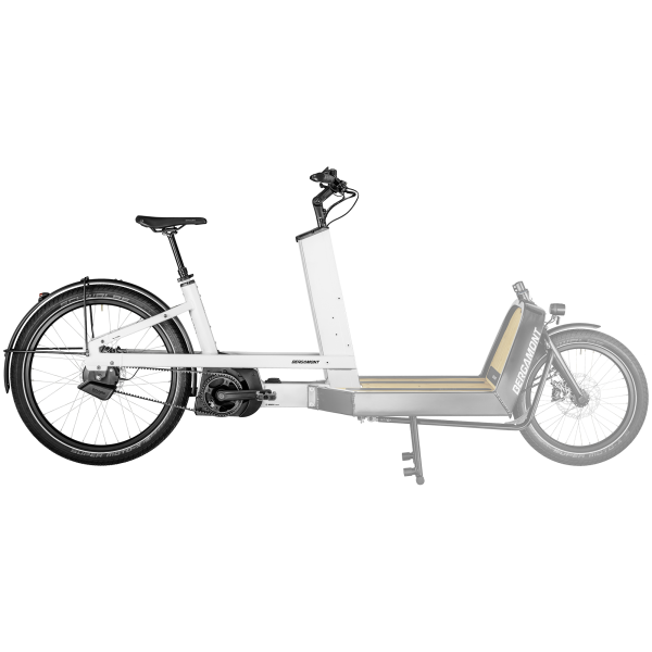 Bergamont E-Cargoville LJ Elite, shiny white