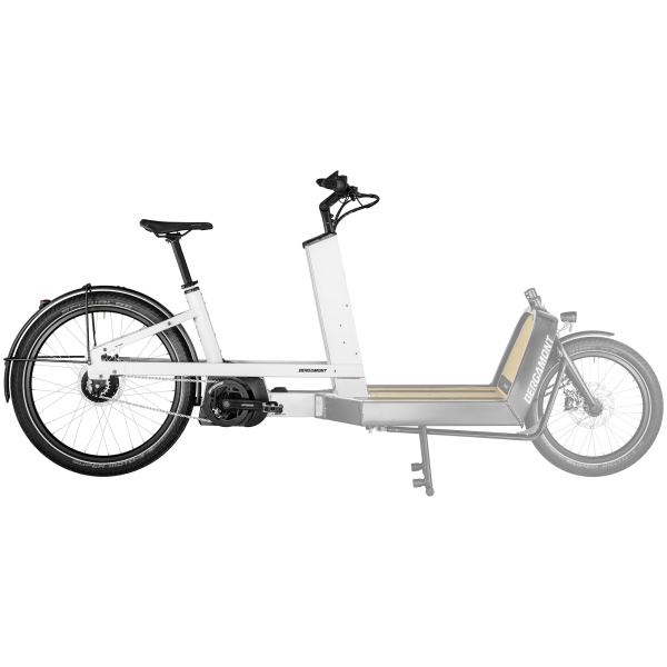 Bergamont E-Cargoville LJ Expert, shiny white