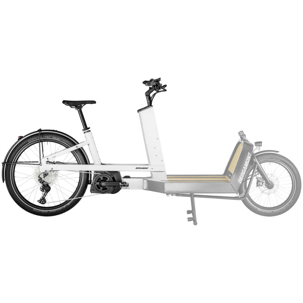 Bergamont E-Cargoville LJ Edition, shiny white