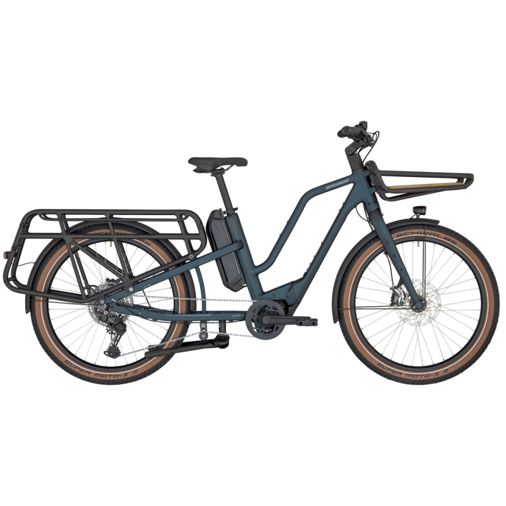 Bergamont   E-Cargoville LT Edition, matt petrol blue