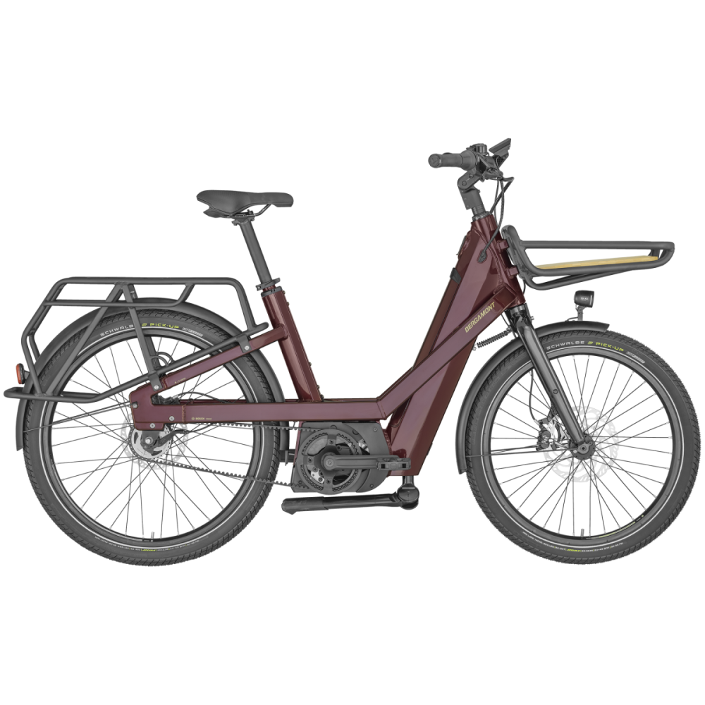 Bergamont   E-Cargoville Bakery Elite, shiny candy red, S