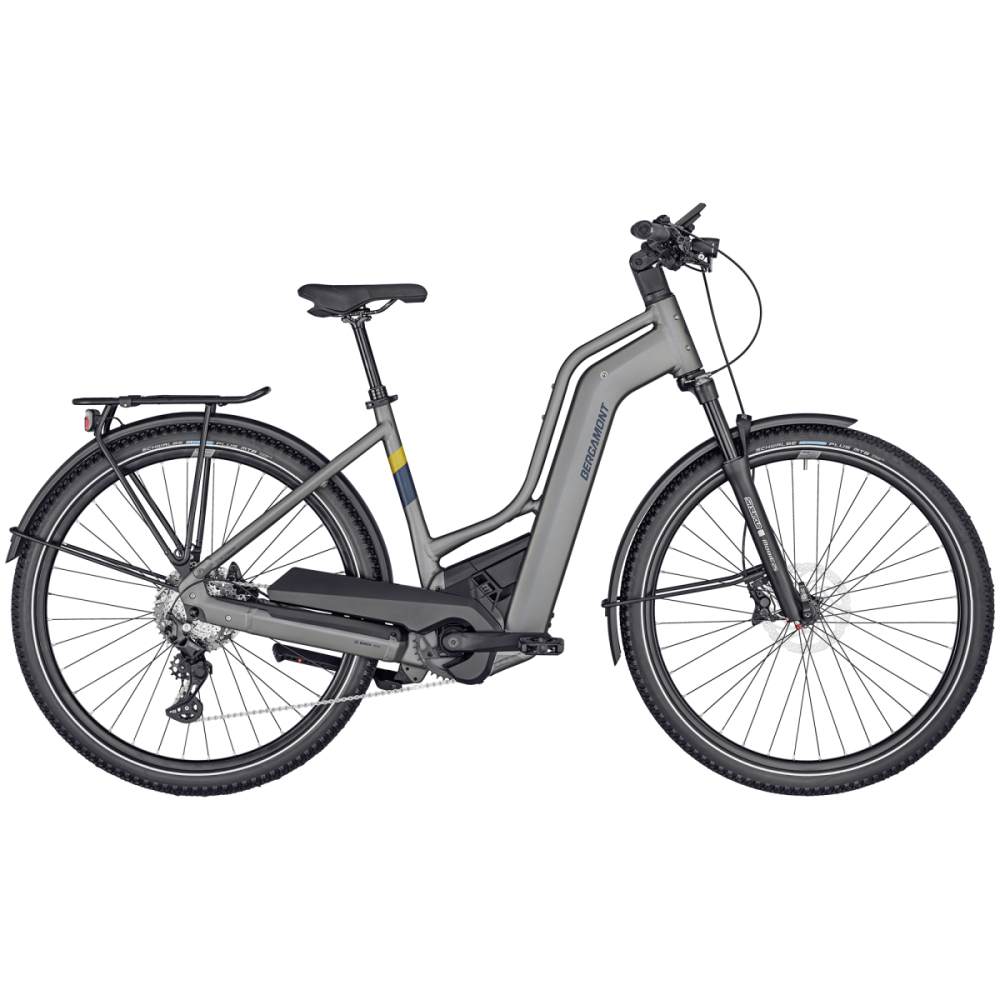 Bergamont E-Horizon Premium SUV Amsterdam, matt chrome silver, 56