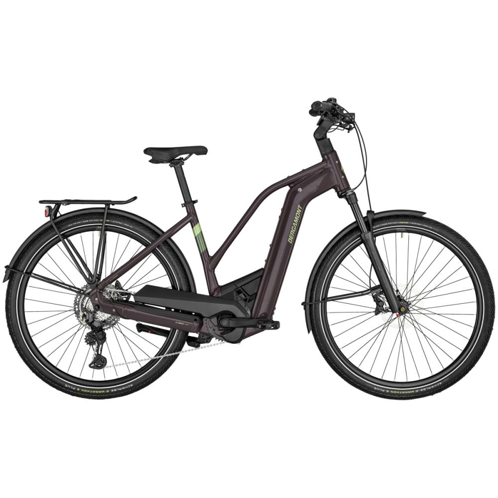 Bergamont E-Horizon Premium Expert Lady, shiny cassis red, 44