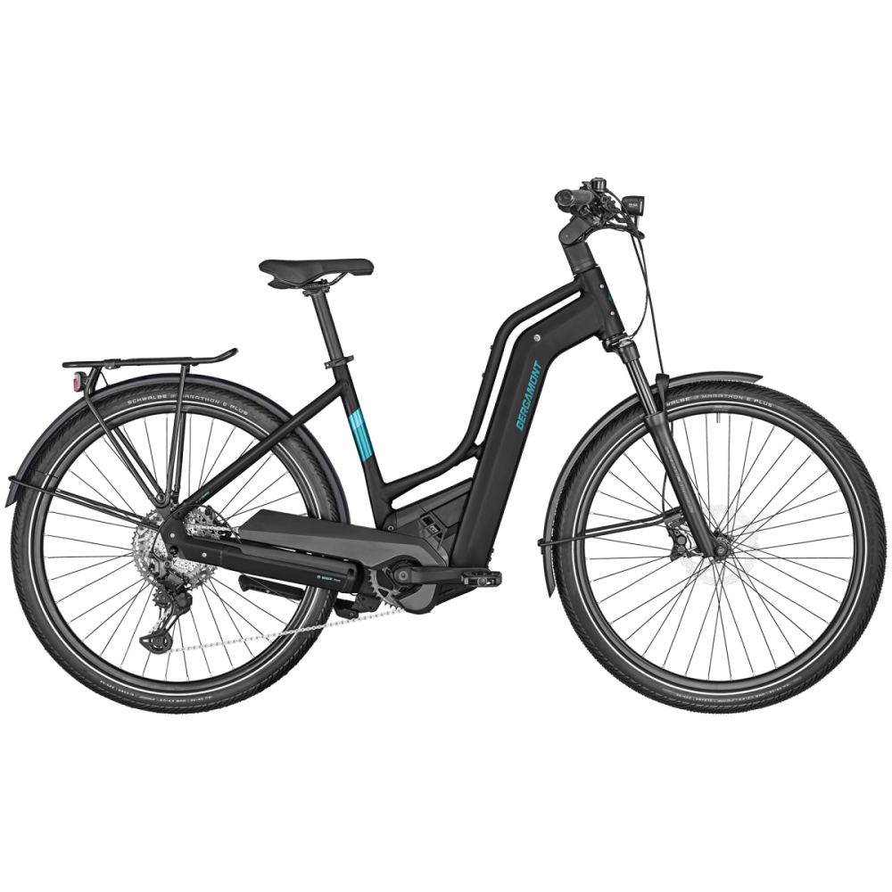 Bergamont E-Horizon Premium Expert Amsterdam, matt black, 60