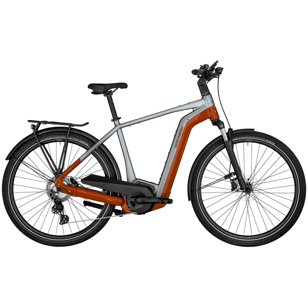 Bergamont E-Horizon Edition LTD Gent, shiny silver/orange, 56