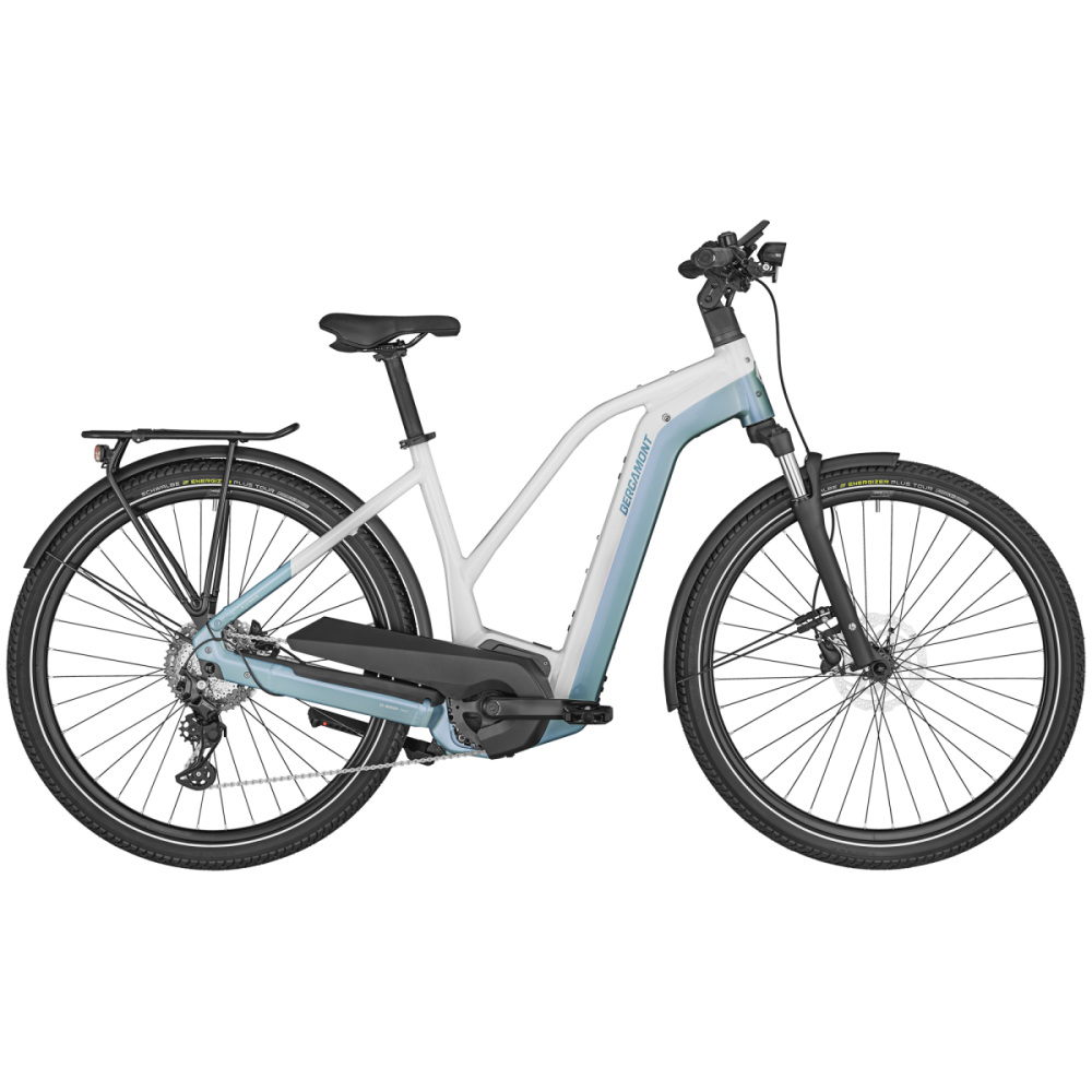 Bergamont E-Horizon Edition LTD Lady, shiny white/blue, 56