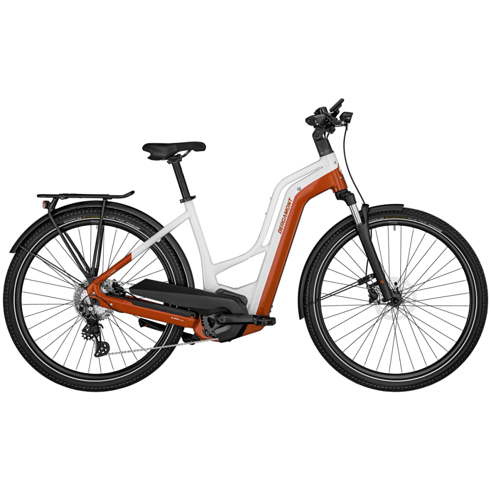 Bergamont E-Horizon Edition LTD Amsterdam, shiny white/orange, 52