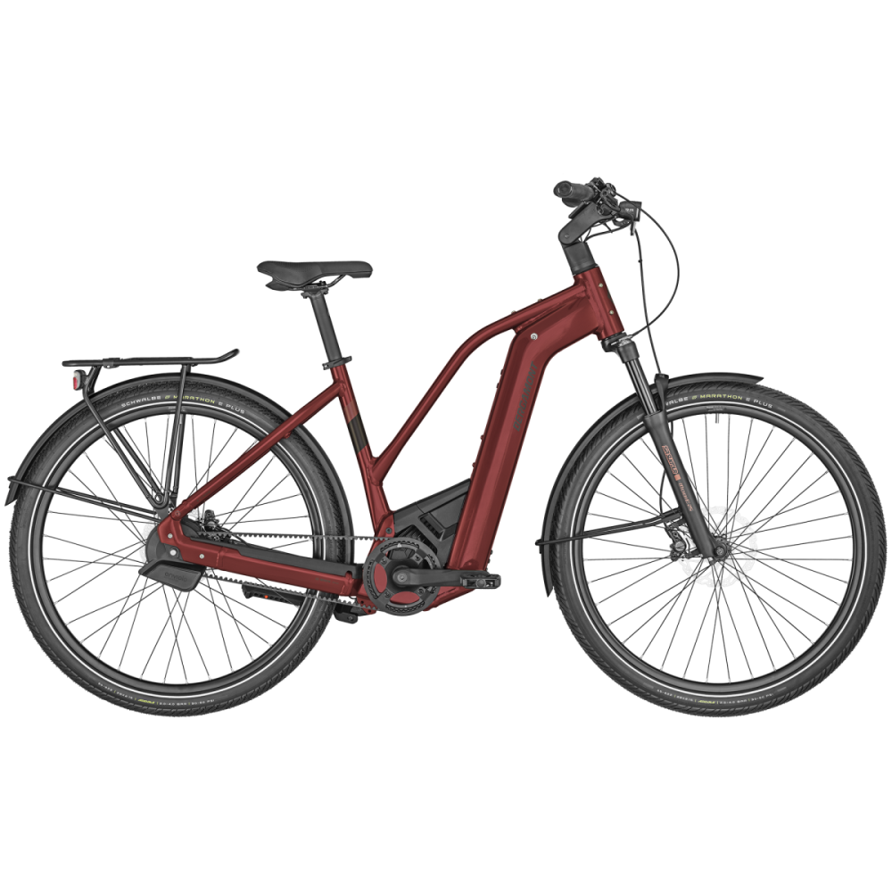 Bergamont E-Horizon Premium Pro Belt Lady, shiny true red, 56