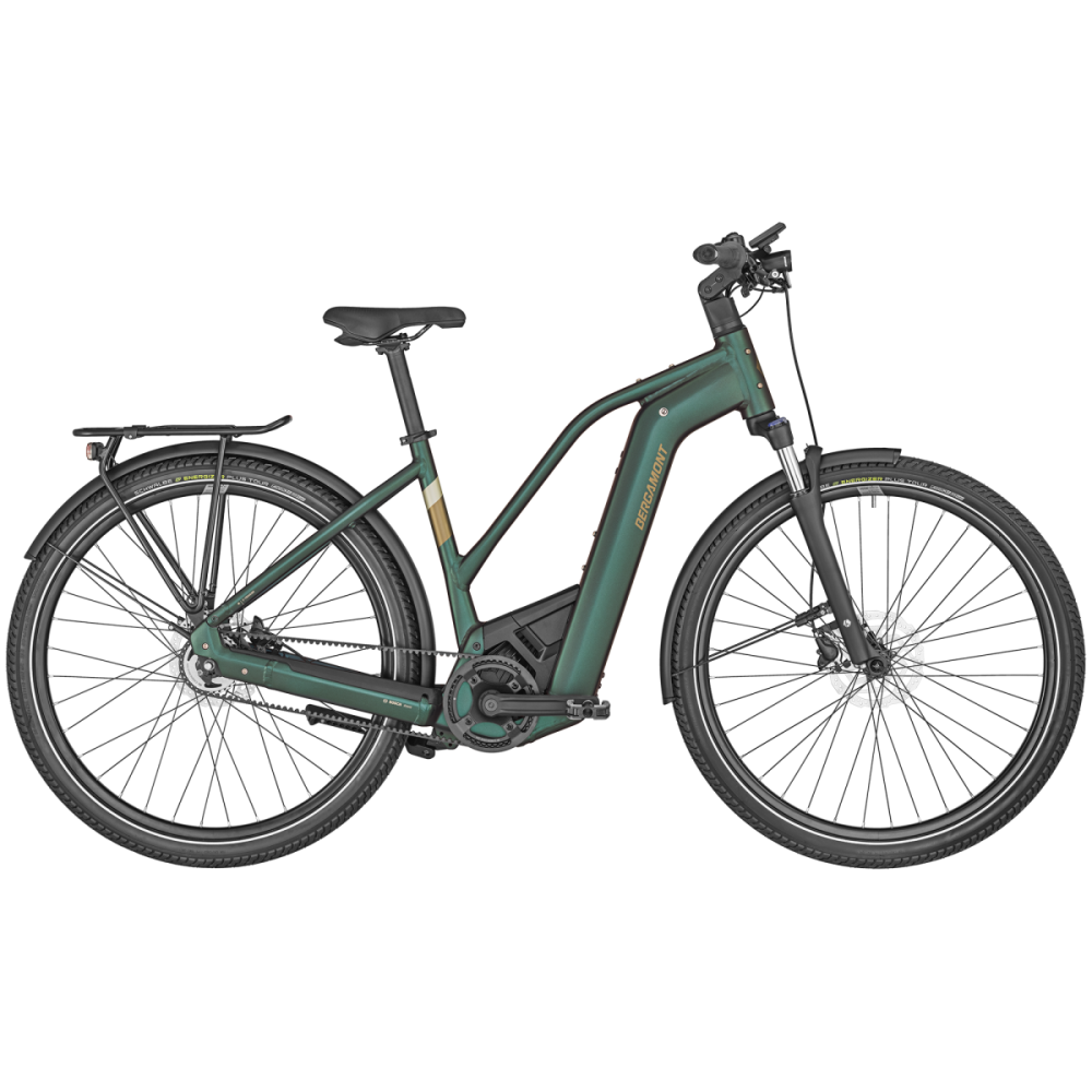 Bergamont E-Horizon Elite 6 Belt Lady, matt emerald green, 56