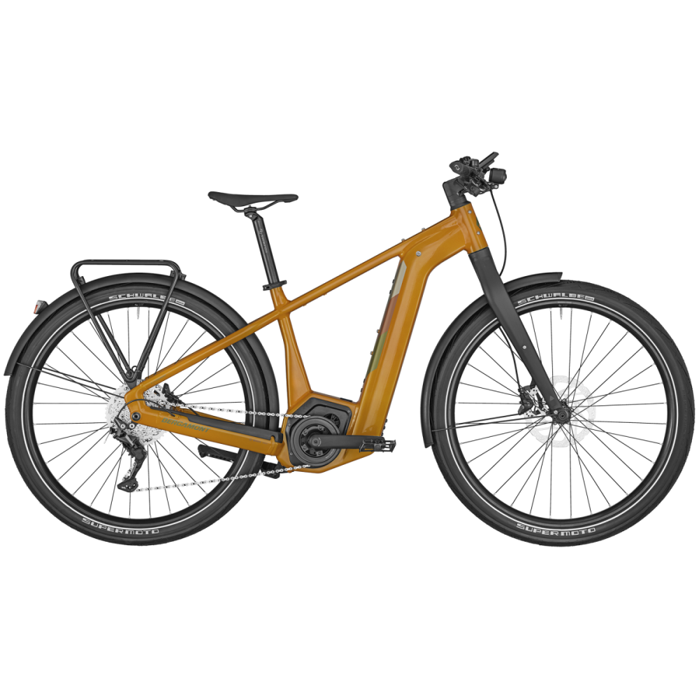 Bergamont E-Revox Sport Rigid EQ, shiny sunny orange, L