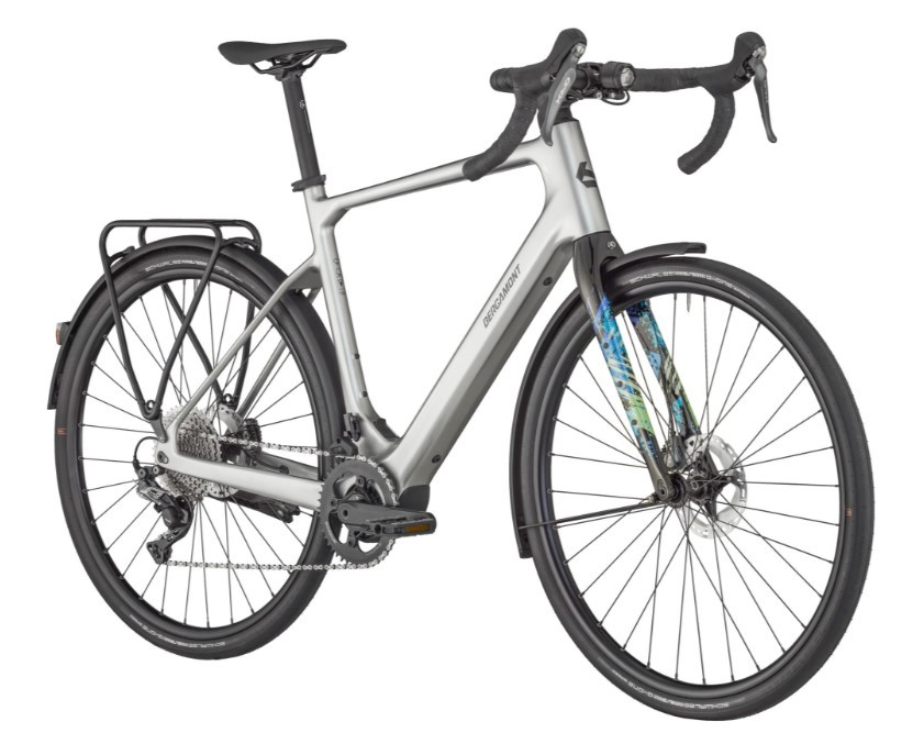 Bergamont E-Grandurance RD Expert, shiny flaky silver, XL