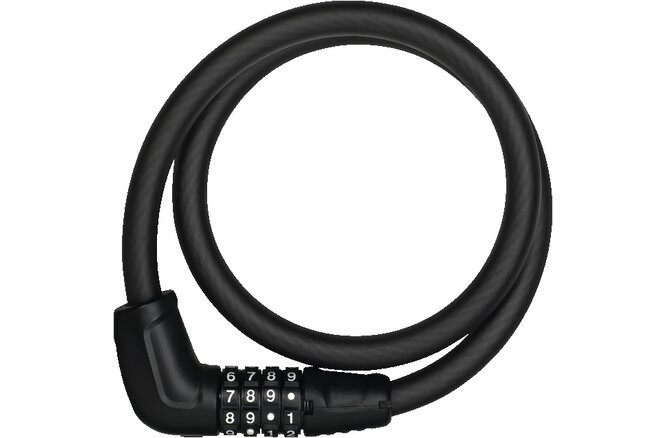 ABUS Kabelschloss Tresor 6412C/120 Code ohne Halter schwarz