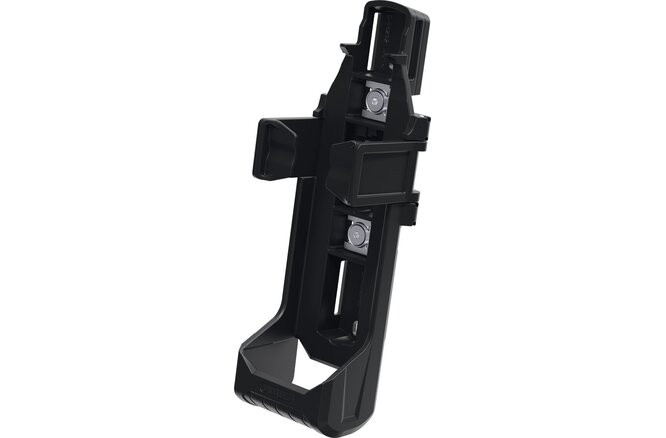 ABUS Faltschloss Bordo Granit XPlus Alarm 6500KA/90 mit Halter SH 6500/90 schwar