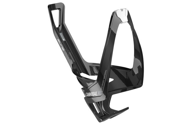 Elite Bidonhalter Cannibal XC glossy Bio Based, Schwarz/White