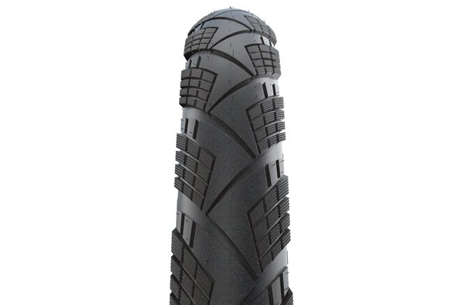 Schwalbe Pneu Marathon Efficiency 27.5x2.35 Falt mit Reflexstreifen black