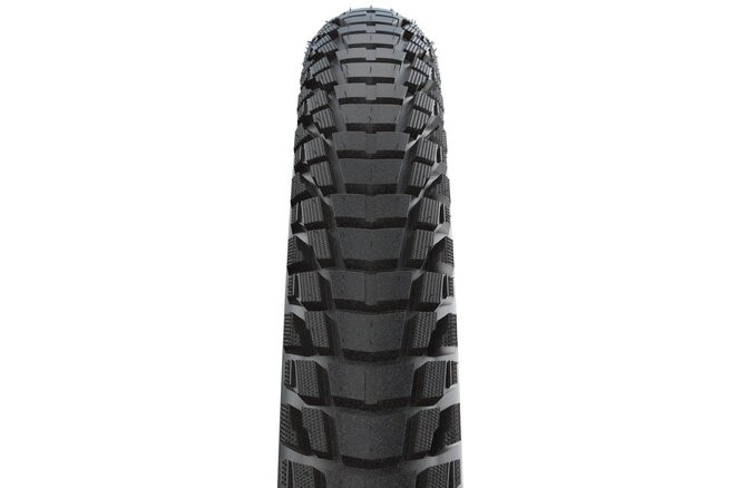Schwalbe Pneu Marathon Plus Tour 700x38C Starr mit Reflexstreifen black