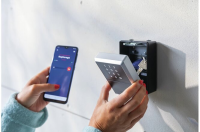 ABUS KeyGarage 787 Smart-BT Wandmontage schwarz-silber