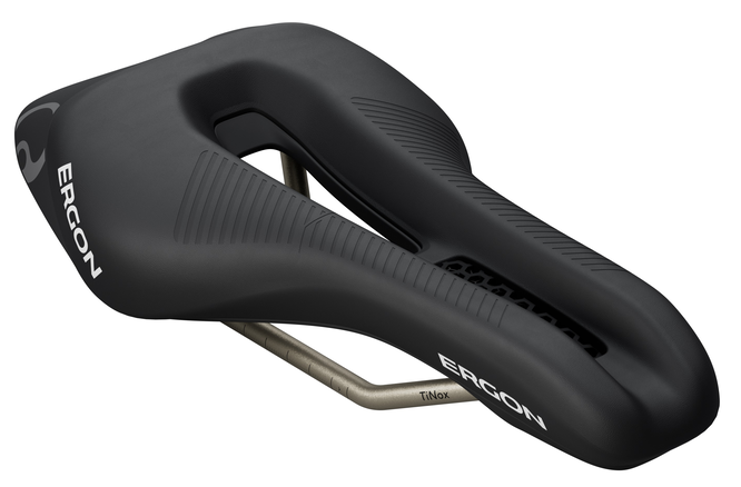 Ergon Sattel SR Tri Lady Mid mit Öffnung black