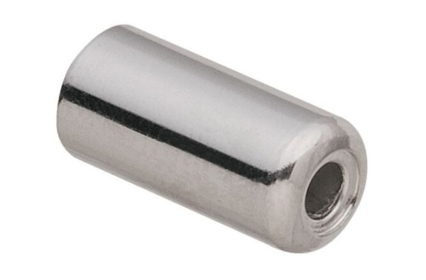 Shimano Hüllenendhülse aussen:6mm innen:5mm Stahl gedichtet