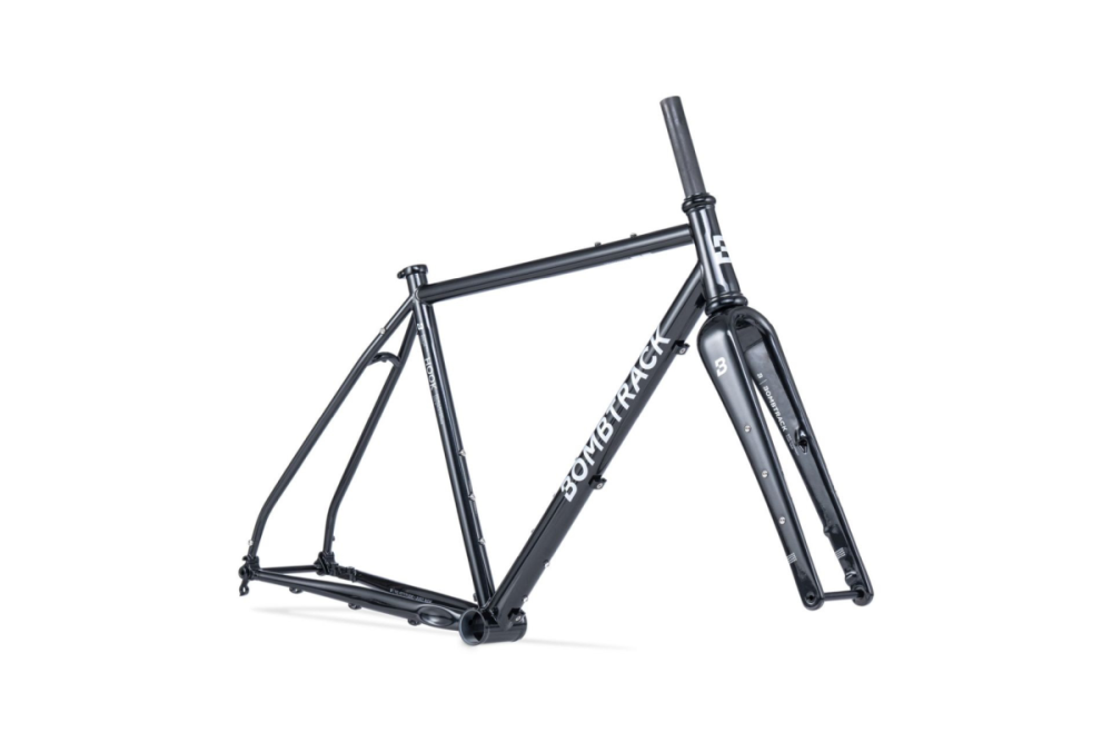 Bombtrack Bikes  BOMBTRACK HOOK FRAMEset metallic black 700C