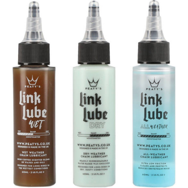 Peaty's LinkLube All-Season Starter Pack, 3x60ml