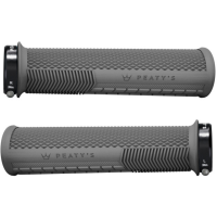 Peaty's Lenkergriffe Monarch Grip Knurl Thin, Grau