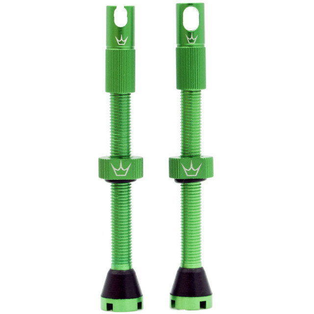 Peaty's Ventil, Chris King Tubeless MKII 60mm, Smaragdgrün