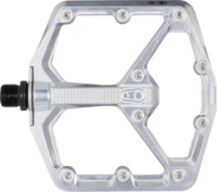 Crankbrothers Pedal Stamp 7 large high polish silber