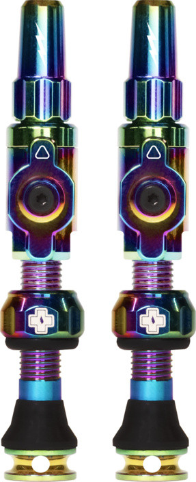 Muc-Off Tubeless Valves Big Bore Lite iridescent 60mm