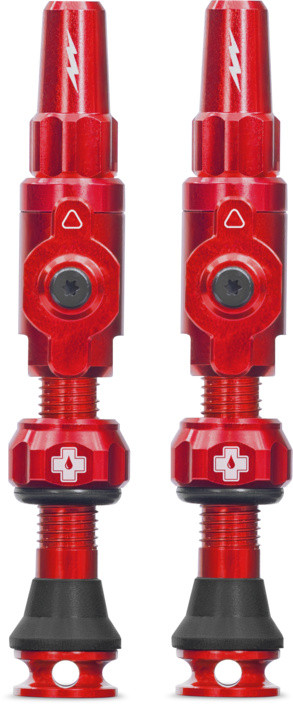 Muc-Off Tubeless Valves Big Bore Lite red 75mm