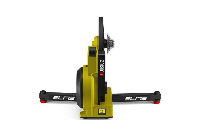 Elite Realtrainer Justo 2 Limited Edition mit 12-Gang Kassette gelb
