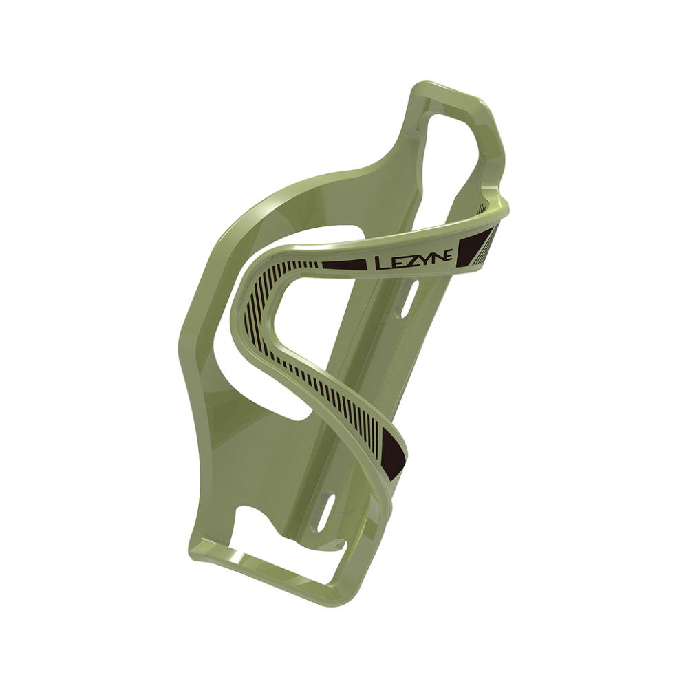 Lezyne Flow Cage SL - Left / Right - Enhanced, left, army green