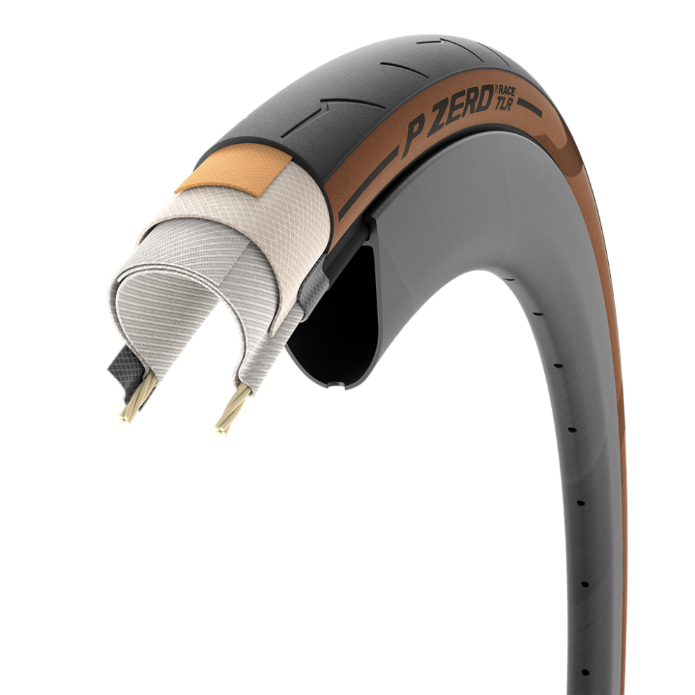 Pirelli P Zero Race TLR Italy, black/tan-wall, 26mm