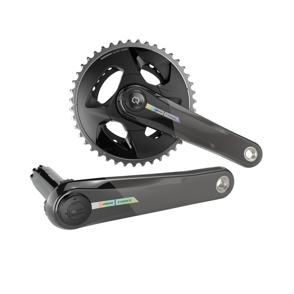 SRAM MY23 Power Meter Crankset Spindle Force AXS Wide 2x DUB, 175
