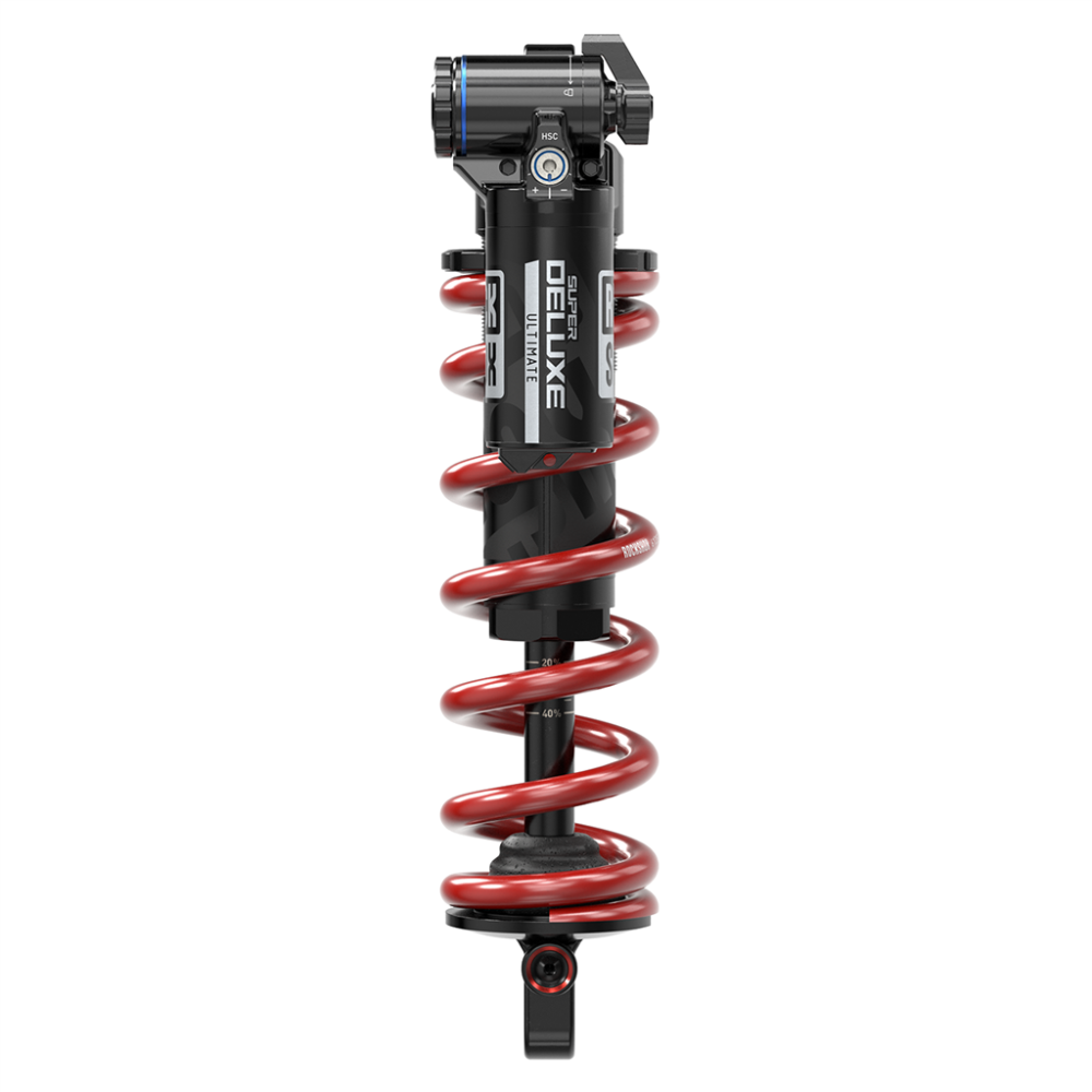 RockShox Rock Shox Rear Shock Super DeluxeUltimate Coil RC2T Trunnion HBO, 205x57.5, black