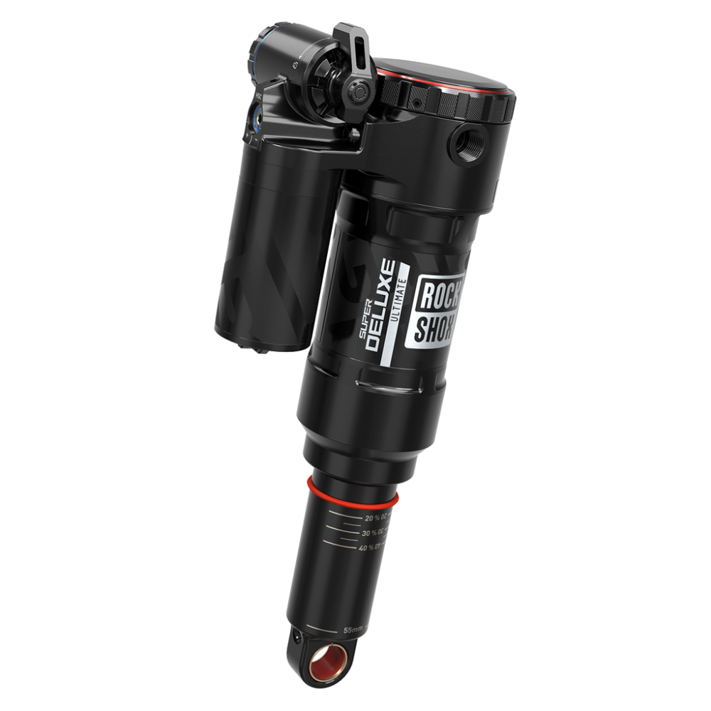 RockShox Rock Shox Rear Shock Super Deluxe Ultimate RC2T Trunnion HBO, 205x60, black