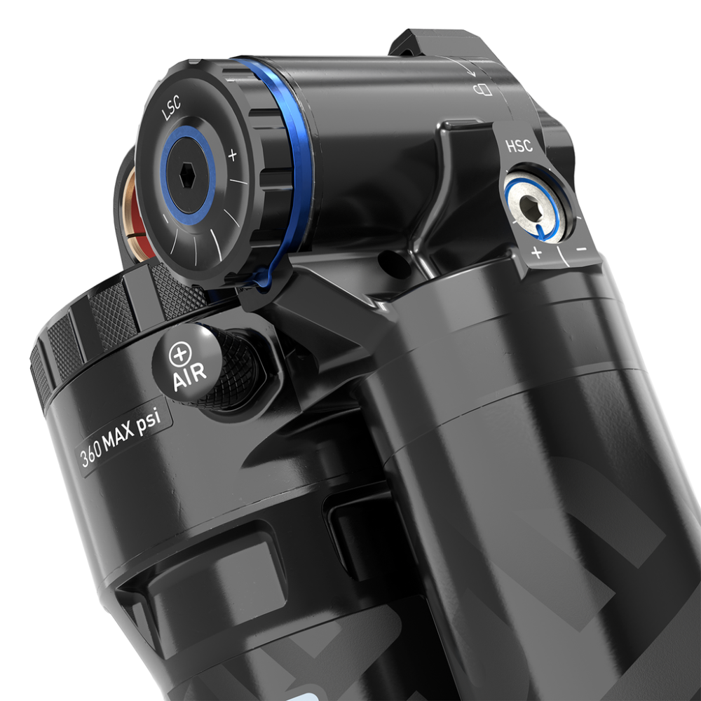 RockShox Rock Shox Rear Shock Super Deluxe Ultimate RC2T Trunnion HBO, 205x60, black