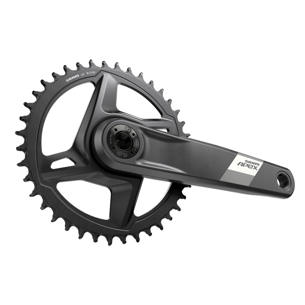 SRAM Crankset Apex Wide 1x12 DUB, 165mm/40t, black