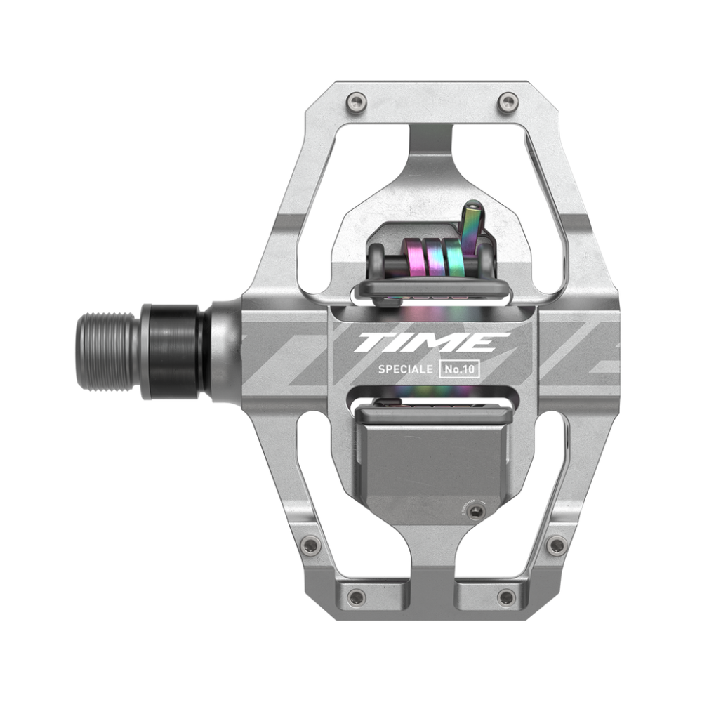 Time MY24 Enduro Pedal Speciale 10 large, Silber