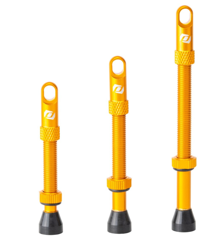 Syncros Tubeless Valves, 50mm, Orange