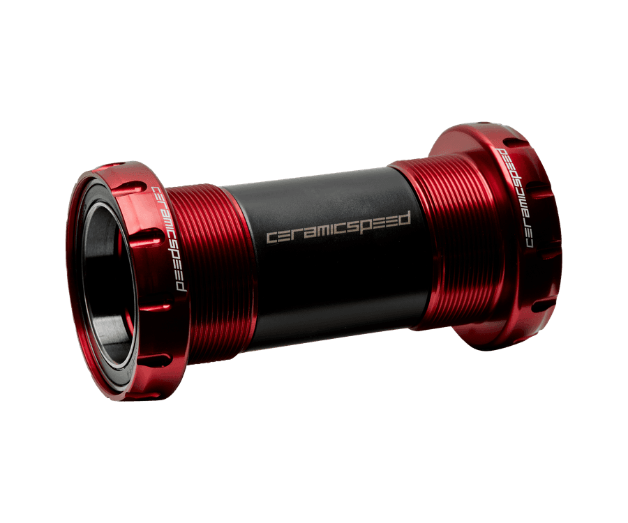 CeramicSpeed BSA SRAM DUB alternative coated, Rot